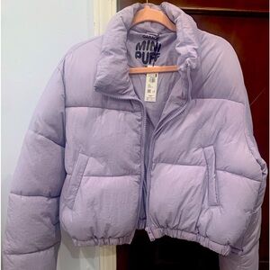 Puffy purple jacket brand new